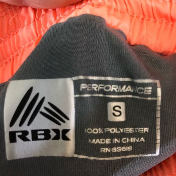 RBX neon track shorts with compression lining - Picture 3 of 9